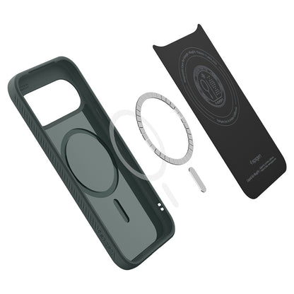 Husa MagSafe pentru Google Pixel 11, Spigen, Liquid Air, Verde ACS11853