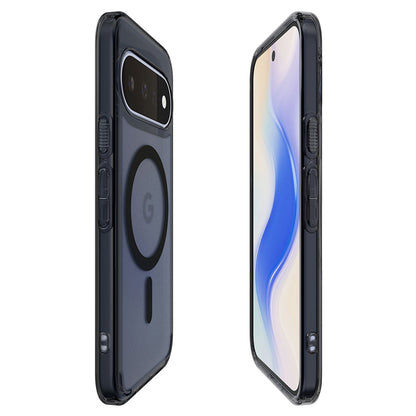Husa MagSafe pentru Google Pixel 11, Spigen, Ultra Hybrid, Neagra Satinata ACS11442