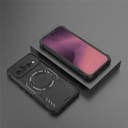 Husa MagSafe pentru Google Pixel 11, Techsuit, ArmorMag, Neagra