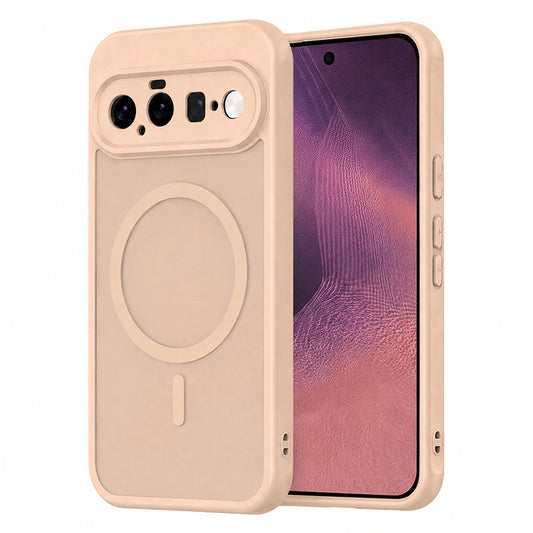 Husa MagSafe pentru Google Pixel 11, Techsuit, HaloFrost II, Aurie