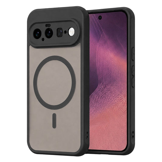 Husa MagSafe pentru Google Pixel 11, Techsuit, HaloFrost II, Neagra