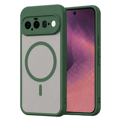 Husa MagSafe pentru Google Pixel 11, Techsuit, HaloFrost II, Verde
