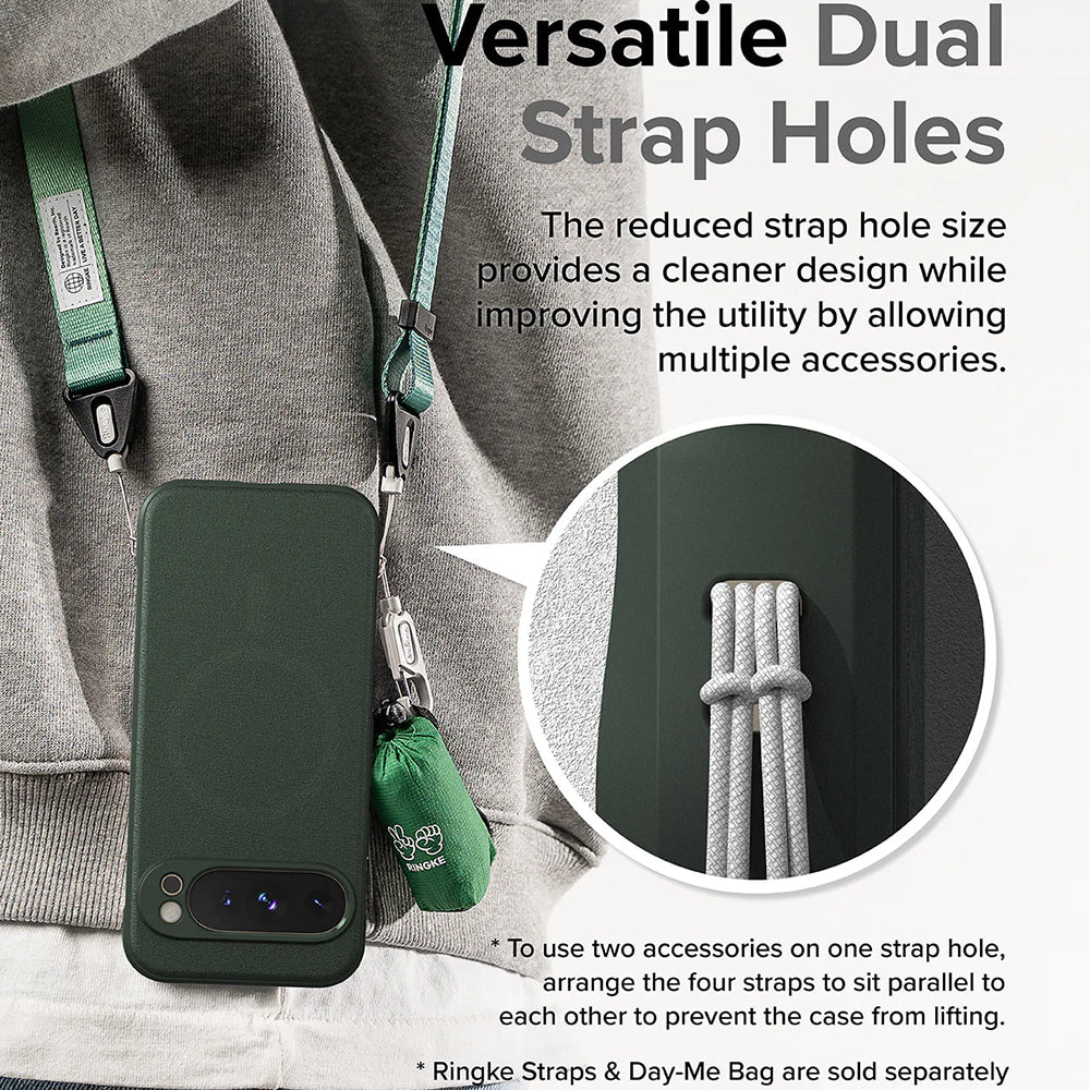 Husa MagSafe pentru Google Pixel 9 Pro, Ringke, Onyx, Verde Inchis