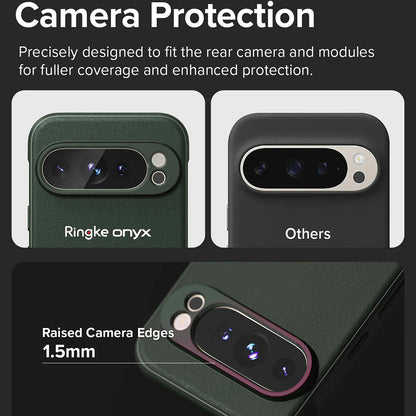 Husa MagSafe pentru Google Pixel 9 Pro, Ringke, Onyx, Verde Inchis