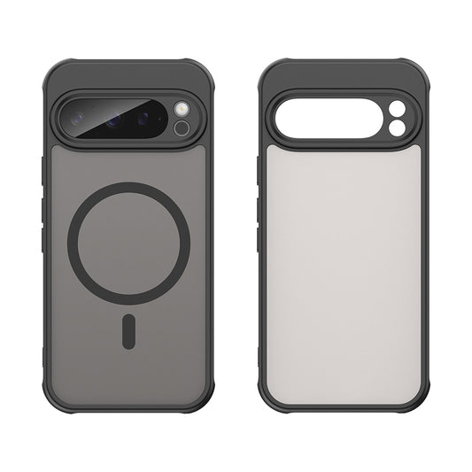 Husa MagSafe pentru Google Pixel 9 Pro, Techsuit, HaloFrost II, Neagra
