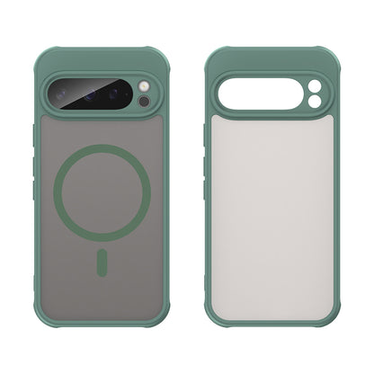 Husa MagSafe pentru Google Pixel 9 Pro, Techsuit, HaloFrost II, Verde