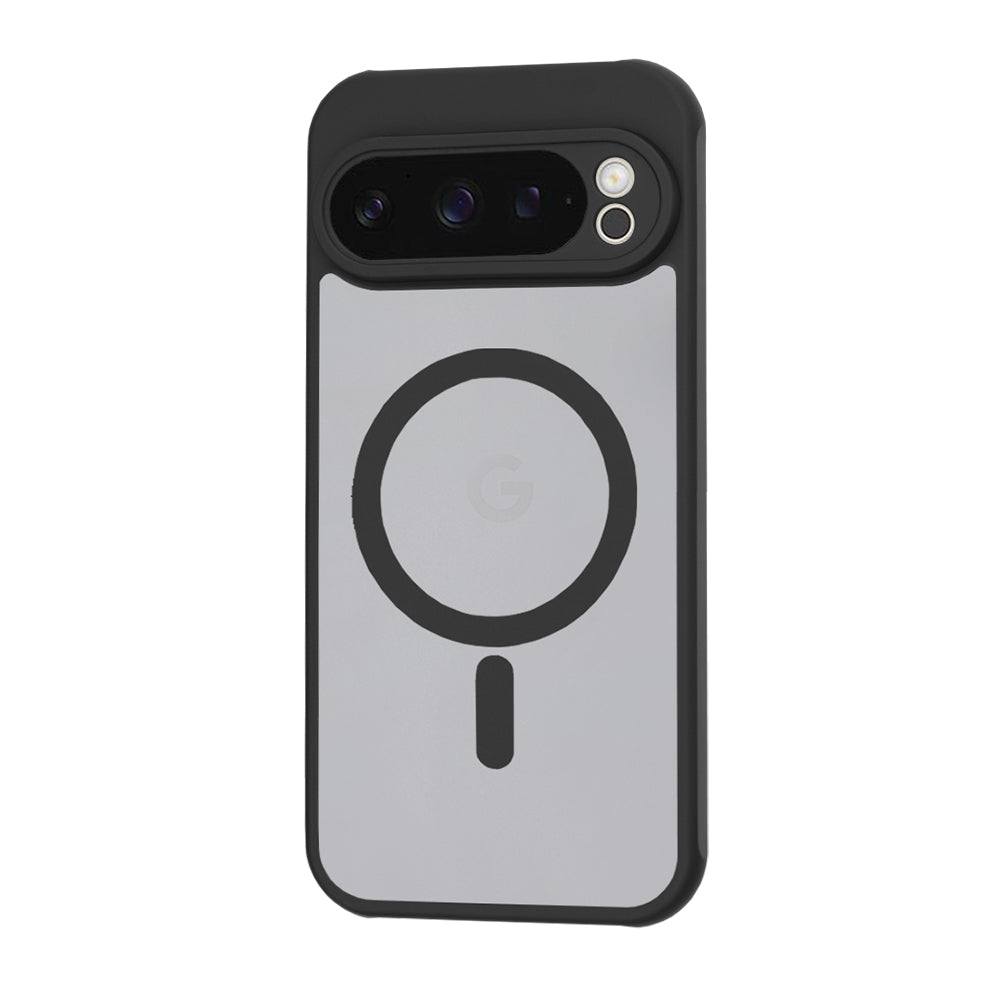 Husa MagSafe pentru Google Pixel 9 Pro, Techsuit, HaloFrost, Neagra