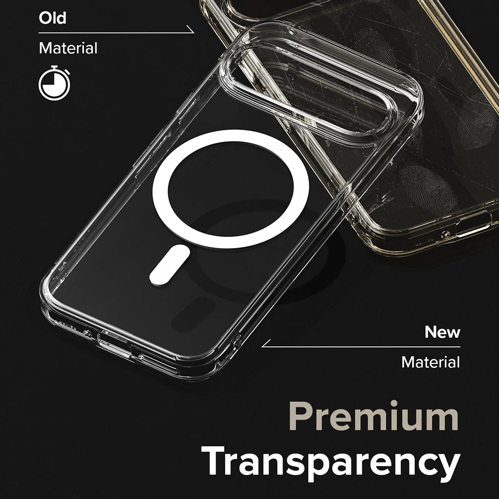 Husa MagSafe pentru Google Pixel 9 Pro XL, Ringke, Fusion, Transparenta