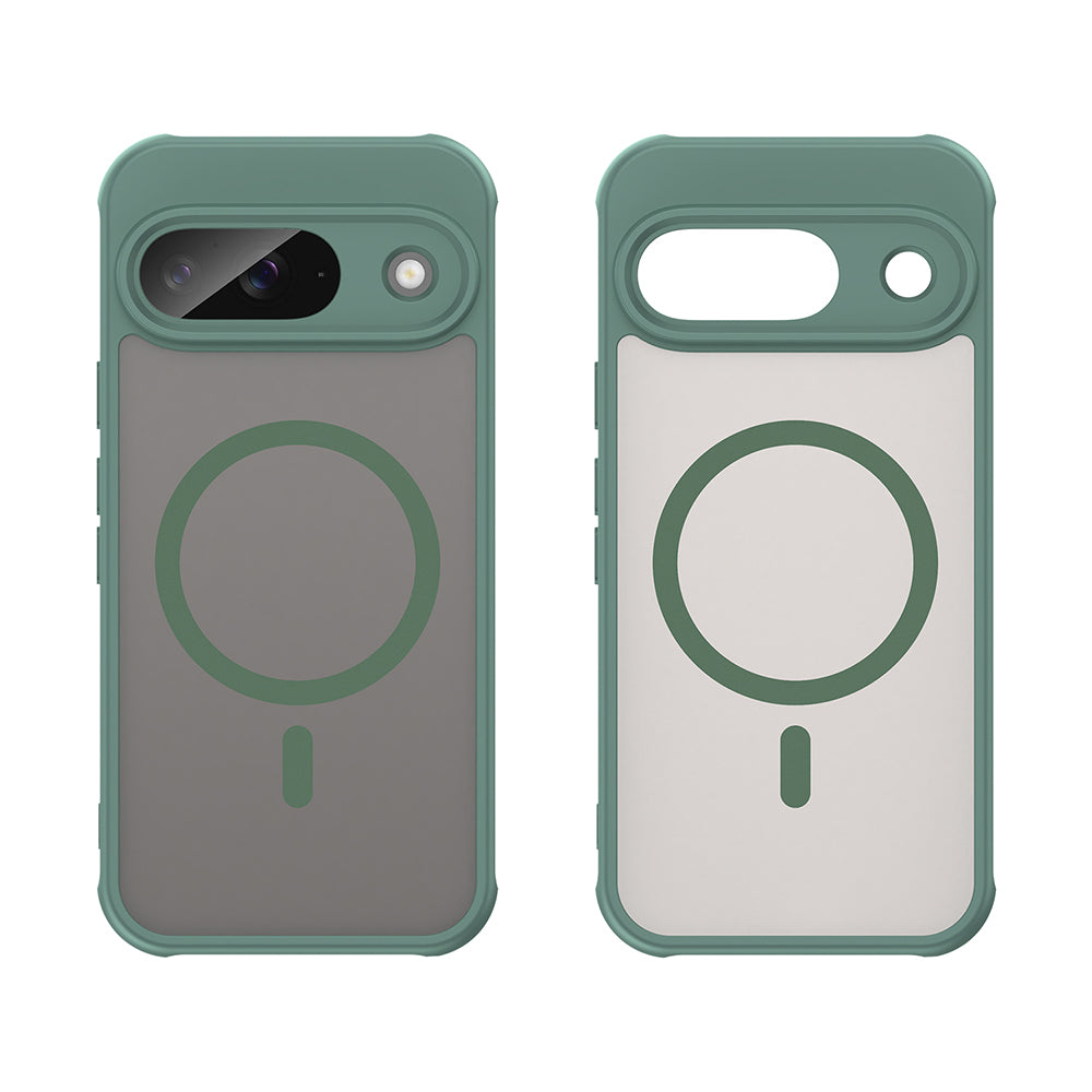 Husa MagSafe pentru Google Pixel 9, Techsuit, HaloFrost II, Verde