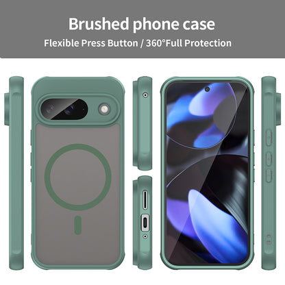 Husa MagSafe pentru Google Pixel 9, Techsuit, HaloFrost II, Verde