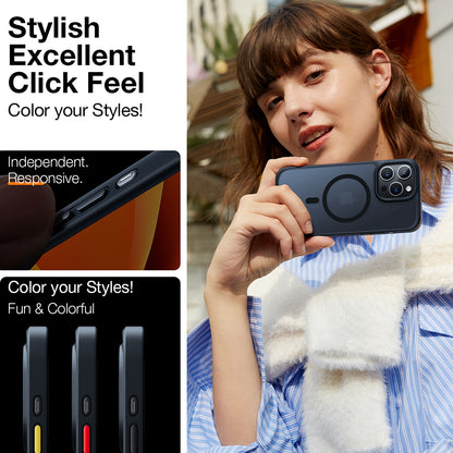 Husa MagSafe pentru Google Pixel 9a, Torras, Guardian, Neagra
