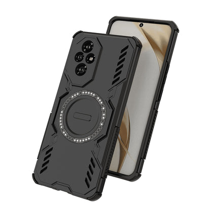 Husa MagSafe pentru Honor 200, Techsuit, ArmorMag, Neagra