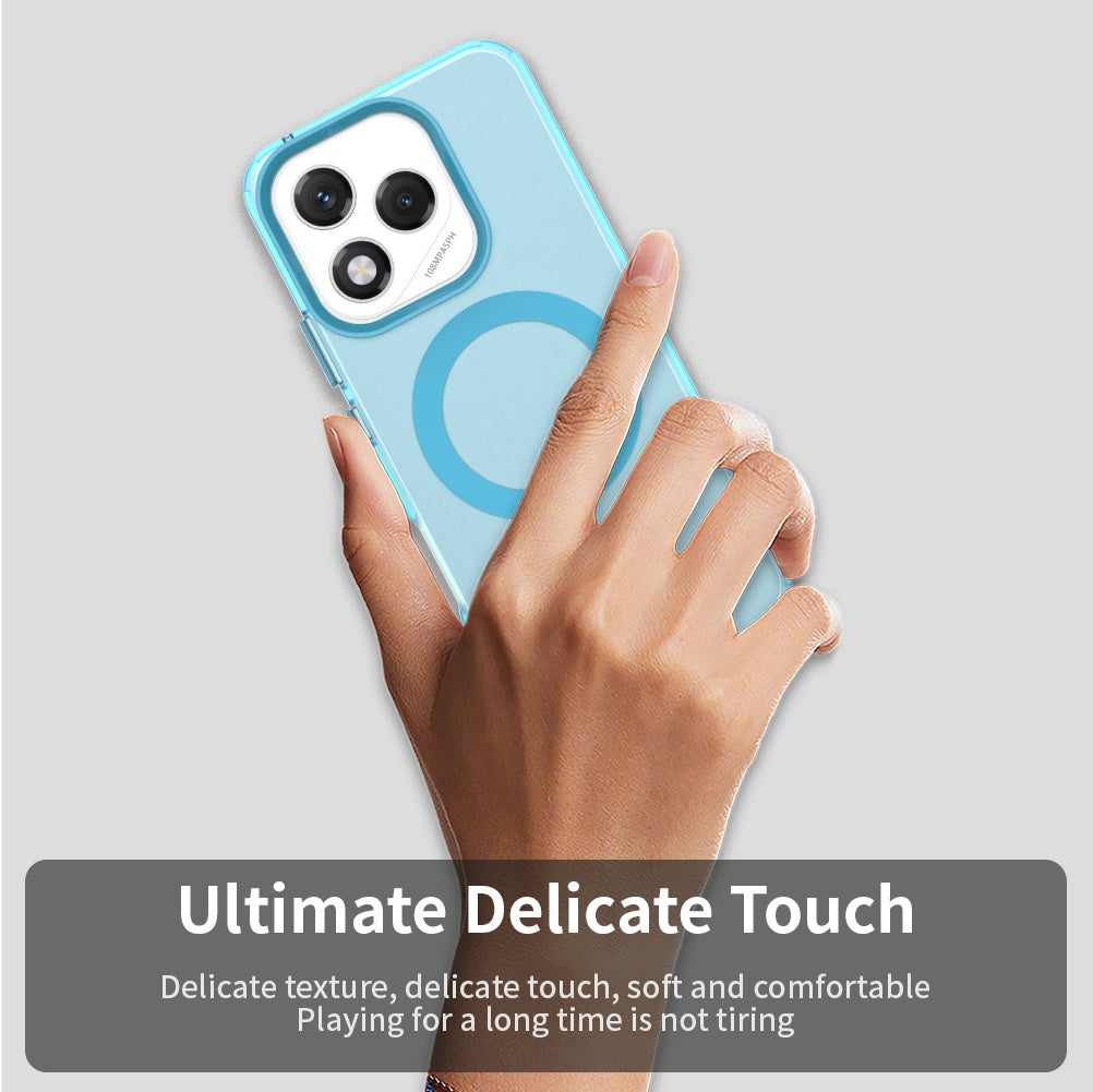 Husa MagSafe pentru Honor 400 Lite, Techsuit, CandyCase, Albastra