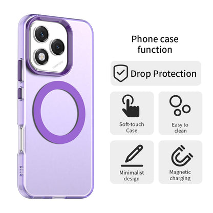 Husa MagSafe pentru Honor 400 Lite, Techsuit, CandyCase, Mov