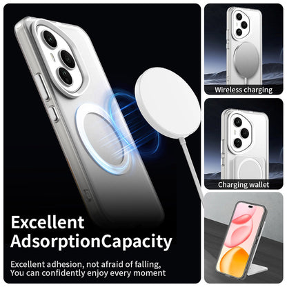 Husa MagSafe pentru Honor 400 Pro, Techsuit, CandyCase, Alba