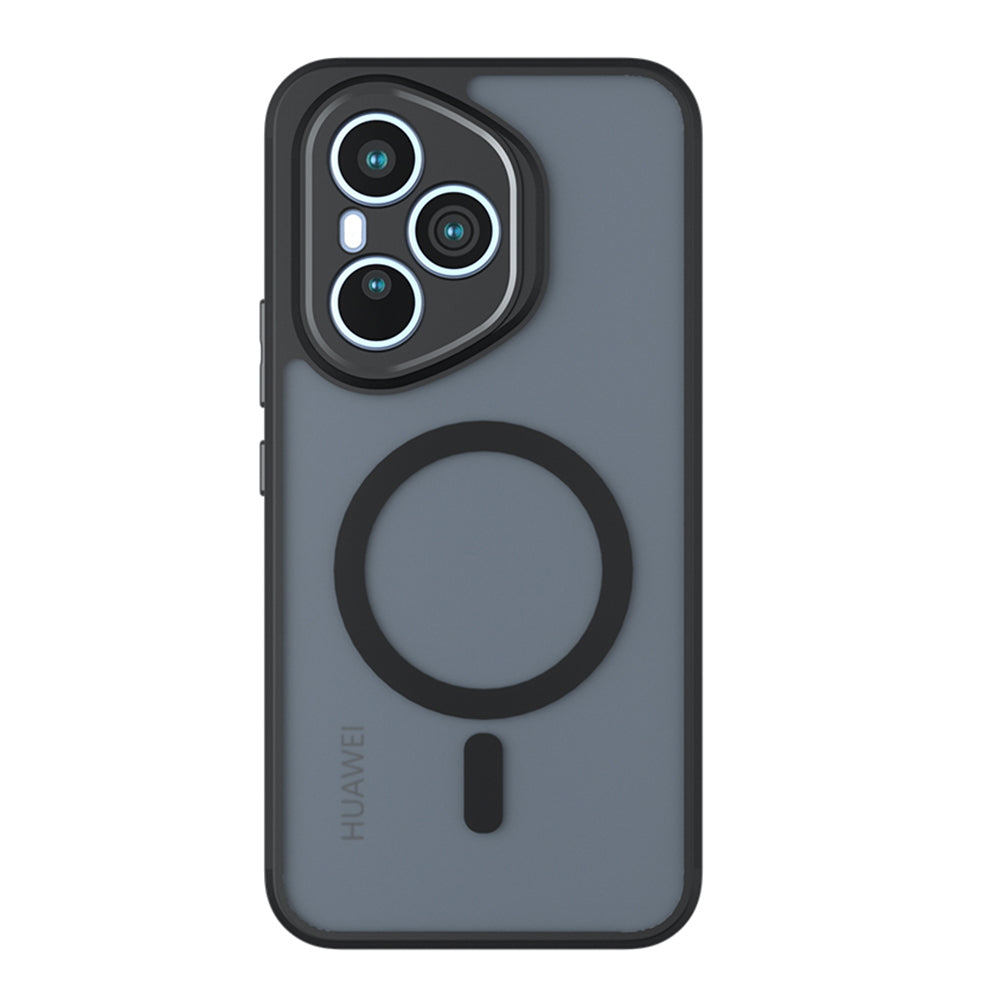 Husa MagSafe pentru Honor 400 Pro, Techsuit, PureFrost, Neagra