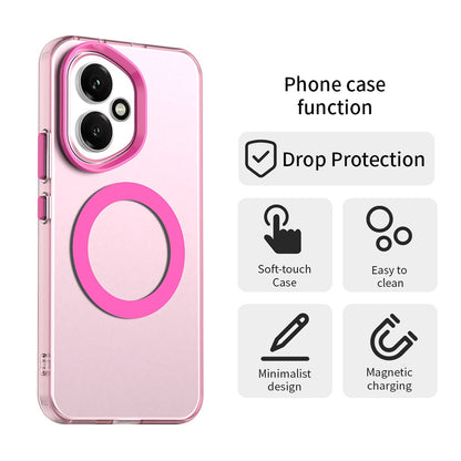 Husa MagSafe pentru Honor 400, Techsuit, CandyCase, Roz