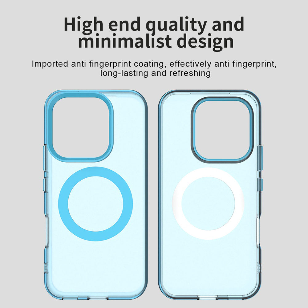 Husa MagSafe pentru Honor 600 Lite, Techsuit, CandyCase, Albastra