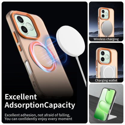 Husa MagSafe pentru Honor 600 Lite, Techsuit, CandyCase, Portocalie