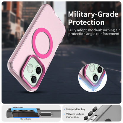 Husa MagSafe pentru Honor 600 Lite, Techsuit, CandyCase, Roz