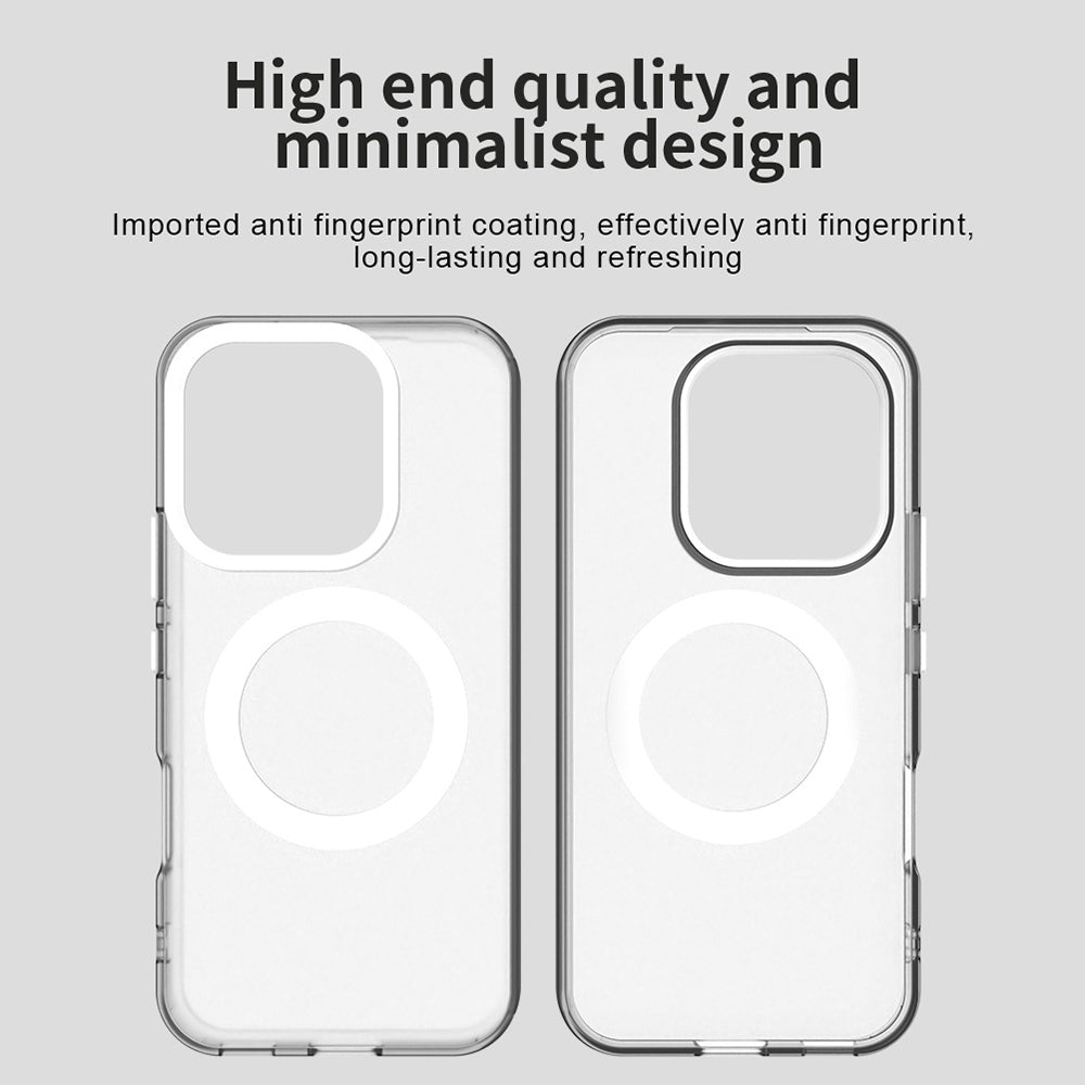 Husa MagSafe pentru Honor 600 Pro / 600, Techsuit, CandyCase, Alba
