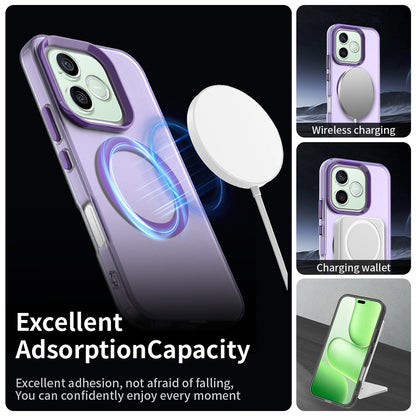 Husa MagSafe pentru Honor 600 Pro / 600, Techsuit, CandyCase, Mov