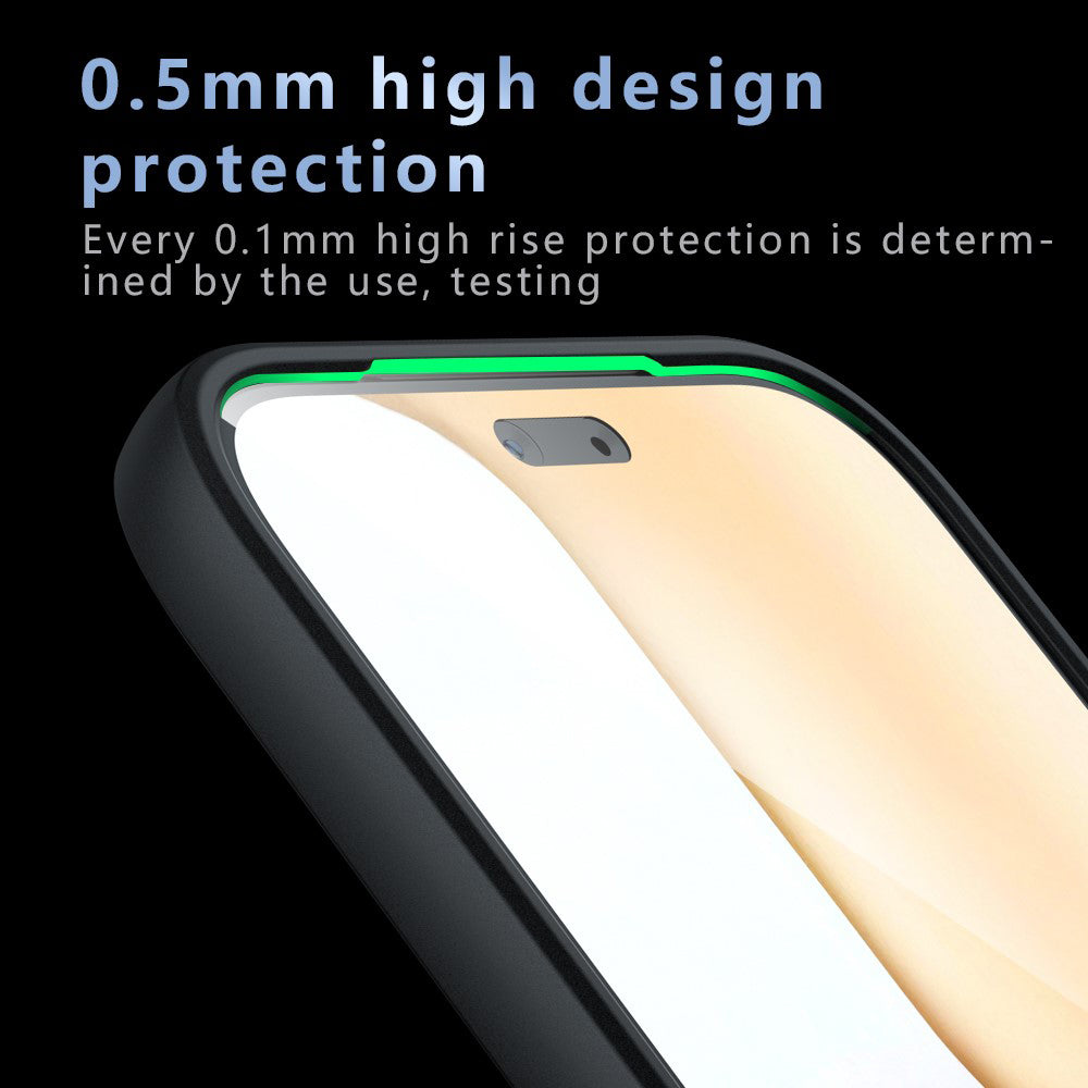 Husa MagSafe pentru Honor 600 Smart, Techsuit, PureFrost, Neagra Satinata