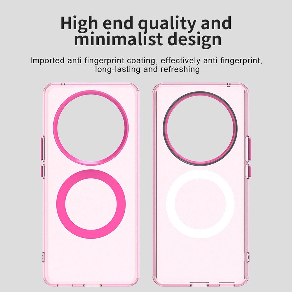 Husa MagSafe pentru Honor Magic6 Lite, Techsuit, CandyCase, Roz