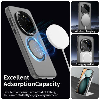Husa MagSafe pentru Honor Magic7 Pro, Techsuit, CandyCase, Neagra