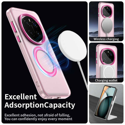 Husa MagSafe pentru Honor Magic7 Pro, Techsuit, CandyCase, Roz