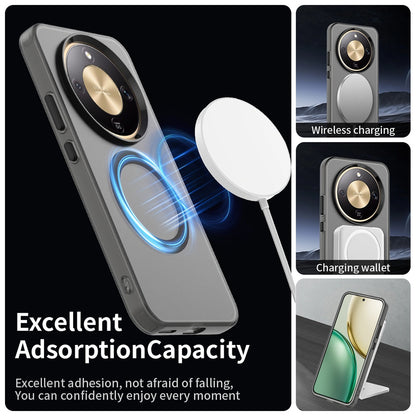 Husa MagSafe pentru Honor Magic8 Lite, Techsuit, CandyCase, Neagra