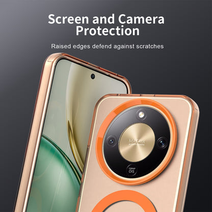 Husa MagSafe pentru Honor Magic8 Lite, Techsuit, CandyCase, Portocalie