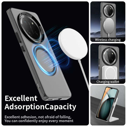 Husa MagSafe pentru Honor X9c / Magic7 Lite, Techsuit, CandyCase, Neagra