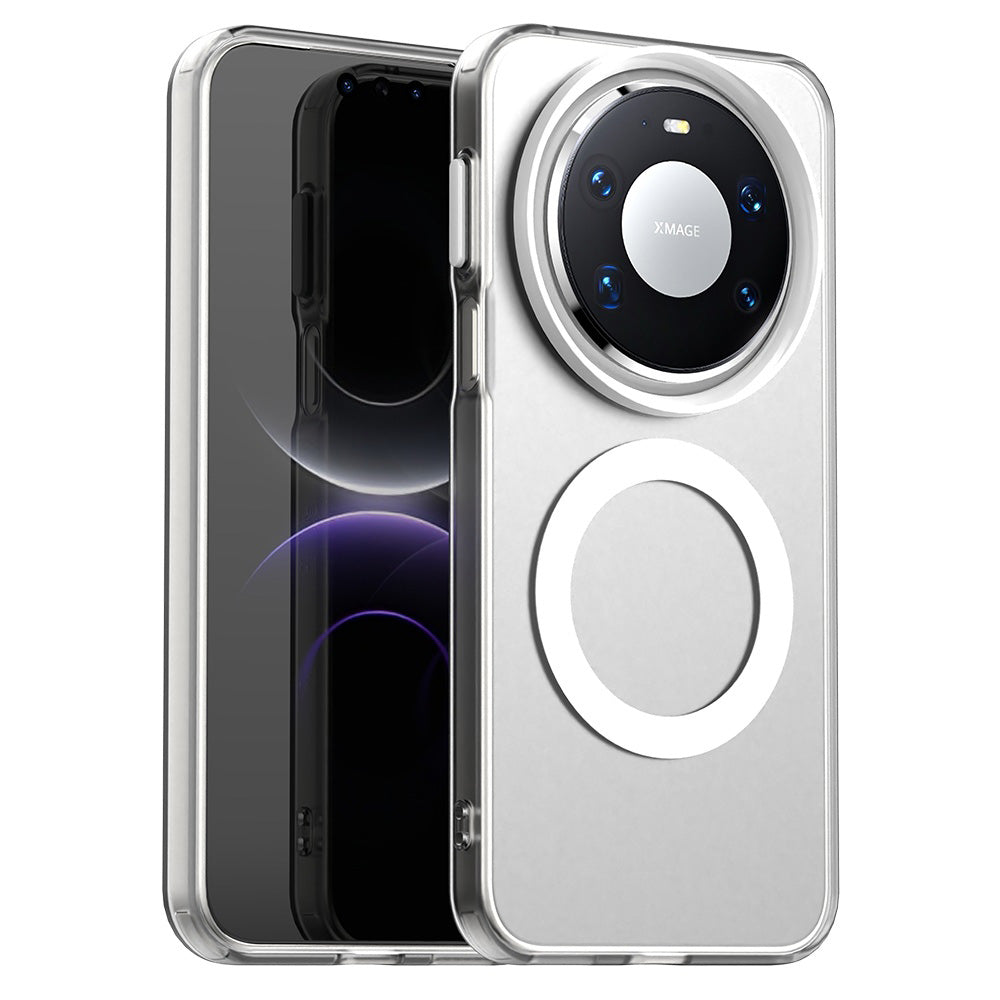 Husa MagSafe pentru Huawei Mate 80 Pro, Techsuit, CandyCase, Alba