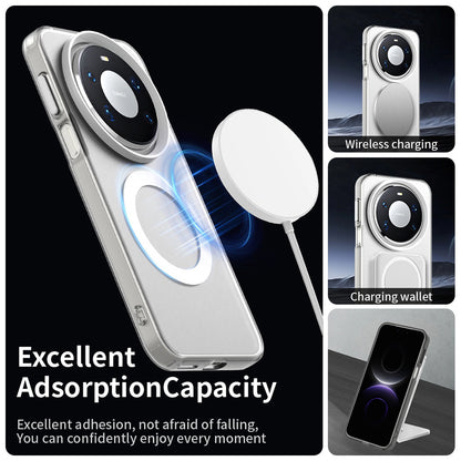 Husa MagSafe pentru Huawei Mate 80 Pro, Techsuit, CandyCase, Alba