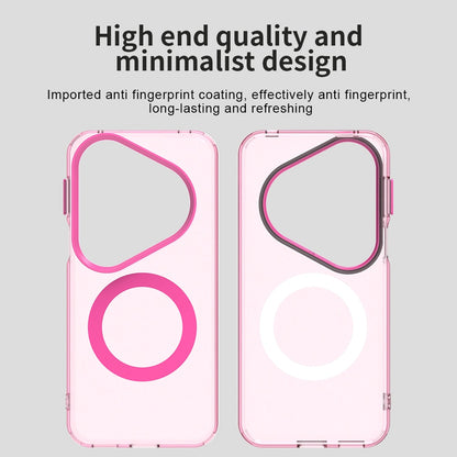 Husa MagSafe pentru Huawei Pura 80 Ultra, Techsuit, CandyCase, Roz