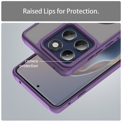Husa MagSafe pentru Motorola Edge 60 Pro, Techsuit, HaloFrost II (Big Lens Hole), Mov