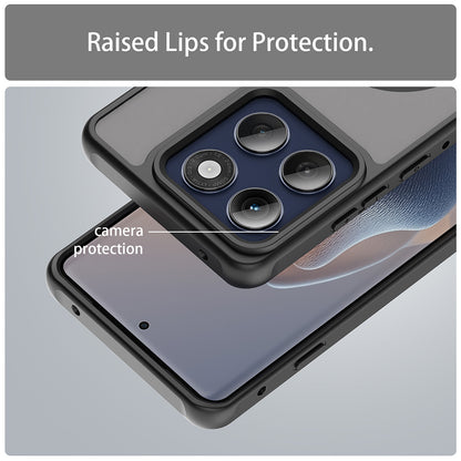 Husa MagSafe pentru Motorola Edge 60 Pro, Techsuit, HaloFrost II (Big Lens Hole), Neagra