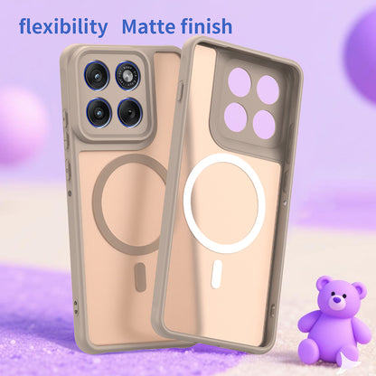 Husa MagSafe pentru Motorola Edge 70, Techsuit, HaloFrost II, Aurie