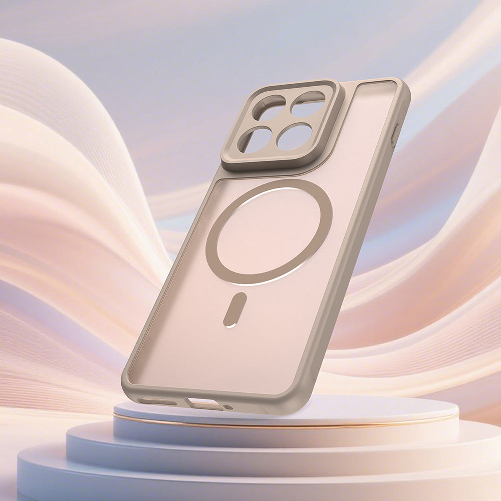 Husa MagSafe pentru Motorola Edge 70, Techsuit, HaloFrost II, Aurie