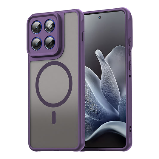 Husa MagSafe pentru Motorola Edge 70, Techsuit, HaloFrost II, Mov