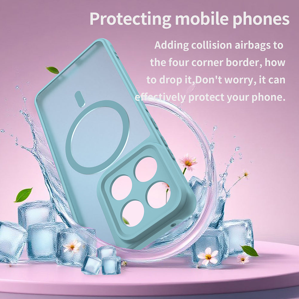 Husa MagSafe pentru Motorola Edge 70, Techsuit, HaloFrost II, Verde Deschis