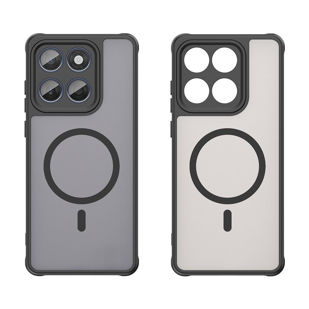 Husa MagSafe pentru Motorola Edge 70 Ultra / Signature, Techsuit, HaloFrost II, Bleumarin