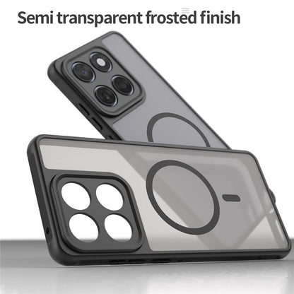 Husa MagSafe pentru Motorola Edge 70 Ultra / Signature, Techsuit, HaloFrost II, Bleumarin