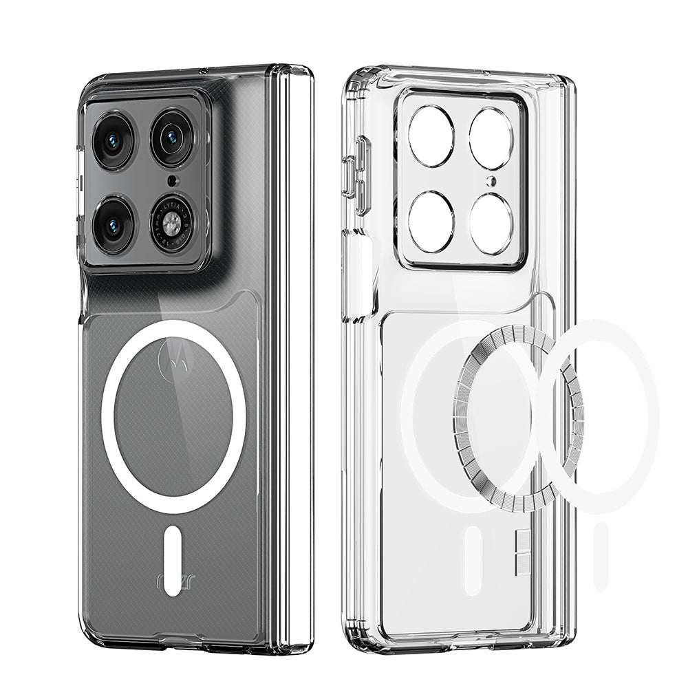 Husa MagSafe pentru Motorola Razr Fold, DUX DUCIS, Clin, Transparenta
