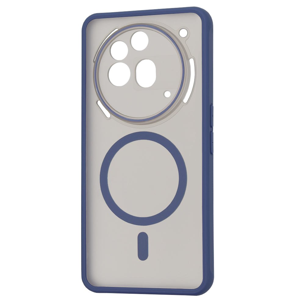 Husa MagSafe pentru Nothing Phone (3a) Pro, Techsuit, HaloFrost, Bleumarin