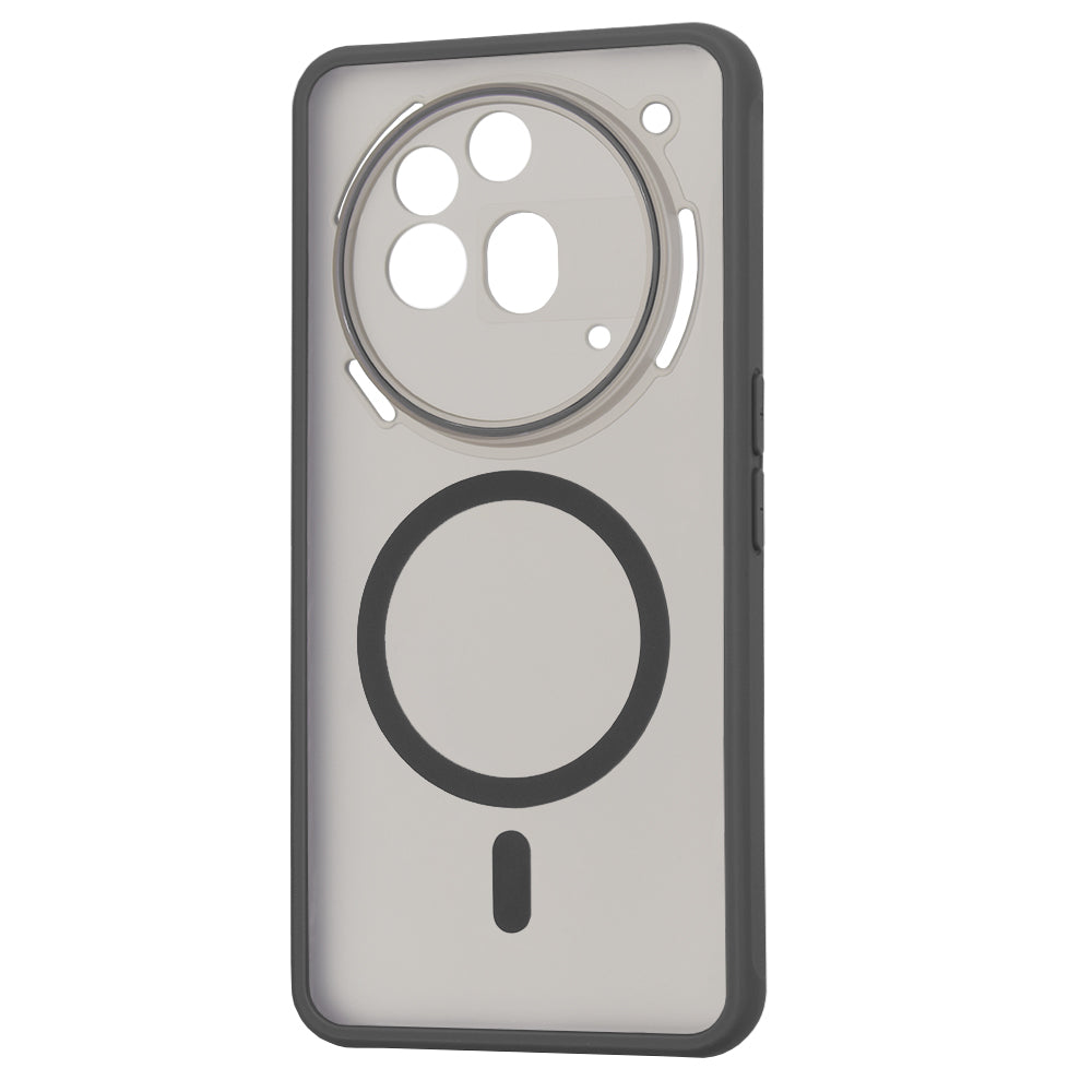 Husa MagSafe pentru Nothing Phone (3a) Pro, Techsuit, HaloFrost, Fumurie