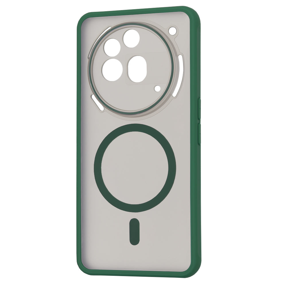 Husa MagSafe pentru Nothing Phone (3a) Pro, Techsuit, HaloFrost, Verde