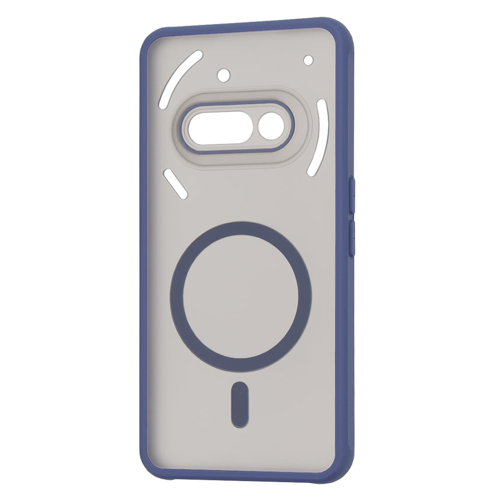 Husa MagSafe pentru Nothing Phone (3a), Techsuit, HaloFrost, Bleumarin