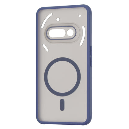 Husa MagSafe pentru Nothing Phone (3a), Techsuit, HaloFrost, Bleumarin